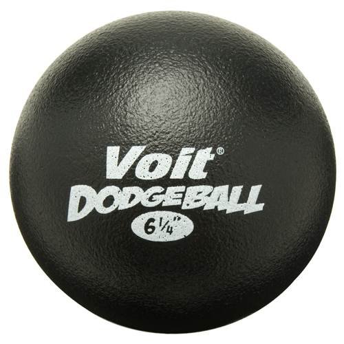 Voit Tuff 6.25-inch dodgeball with foam core and durable coating for PE