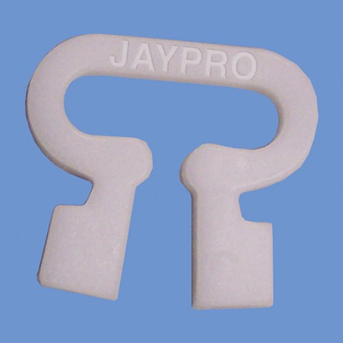 JayPro Easy Track Net Clips (White)
