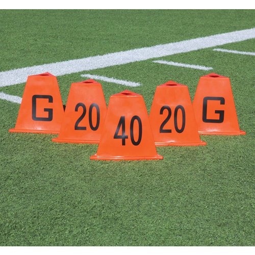 Stackable Football Sideline Markers