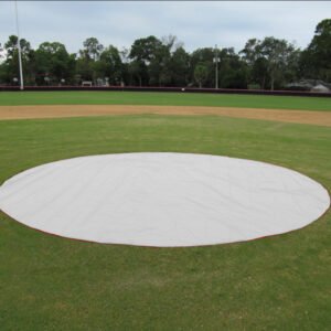 10' Non-weighted Baseball Mound/Base Covers - 6 oz. Poly