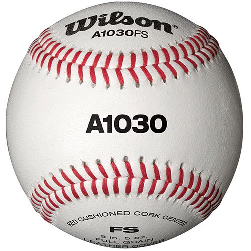 Wilson Practice Baseball - Flat Seam (dozen)