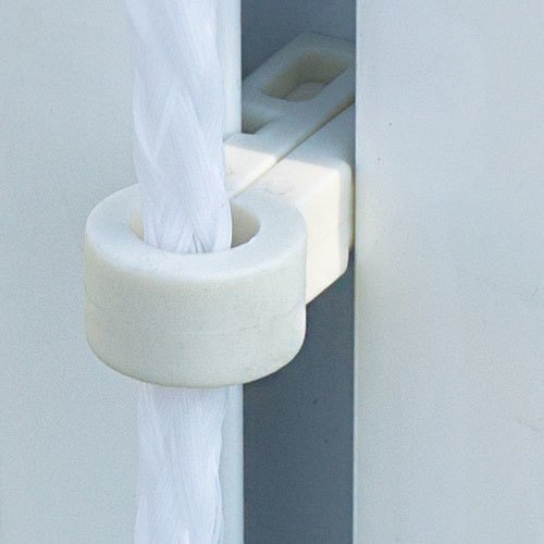 4.5x9' Soccer Goals Alumagoal 3" Round White Powder Coated (pair) 2 4.5x9' Soccer Goals Alumagoal 3" Round White Powder Coated (pair)