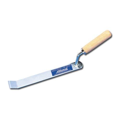 Anchor clean out tool for removing debris from baseball field base anchor sleeves