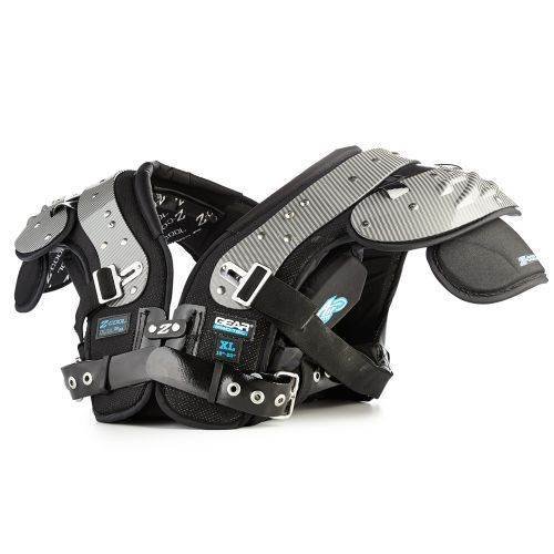 Gear Pro-Tec Z-Cool OL/DL football shoulder pads with phase-change temperature regulation