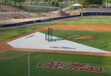 Weighted Infield Protector 25'x20'x70' - Baseball Field Covers